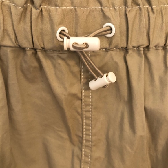 elastic waist khaki skirt - Picture 4 of 4